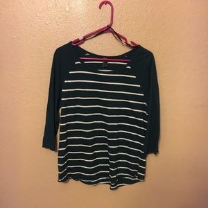 3/4 length sleeve tee